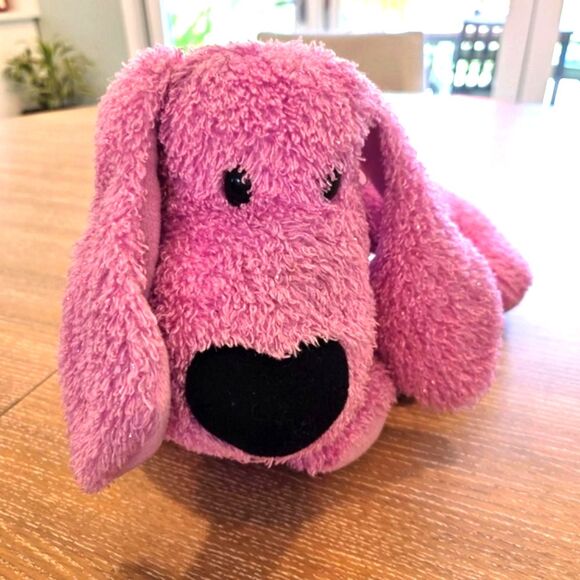 Vintage Commonwealth Purple Sparkle Puppy Dog 18" PlushStuffed Animal Toy 2000 - Picture 2 of 7